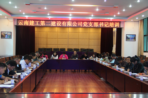 公司召開(kāi)上半年黨支部考核暨黨支部書(shū)記培訓(xùn)會(huì)