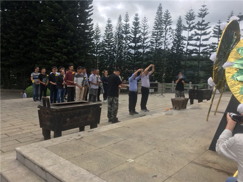 公司黨委組織黨員干部赴麻栗坡縣開(kāi)展 “老山精神”理想信念教育活動(dòng)