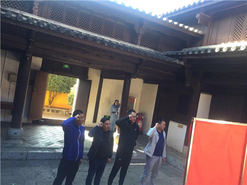 市政工程總承包部到尋甸柯渡紅軍長征紀念館參觀學習