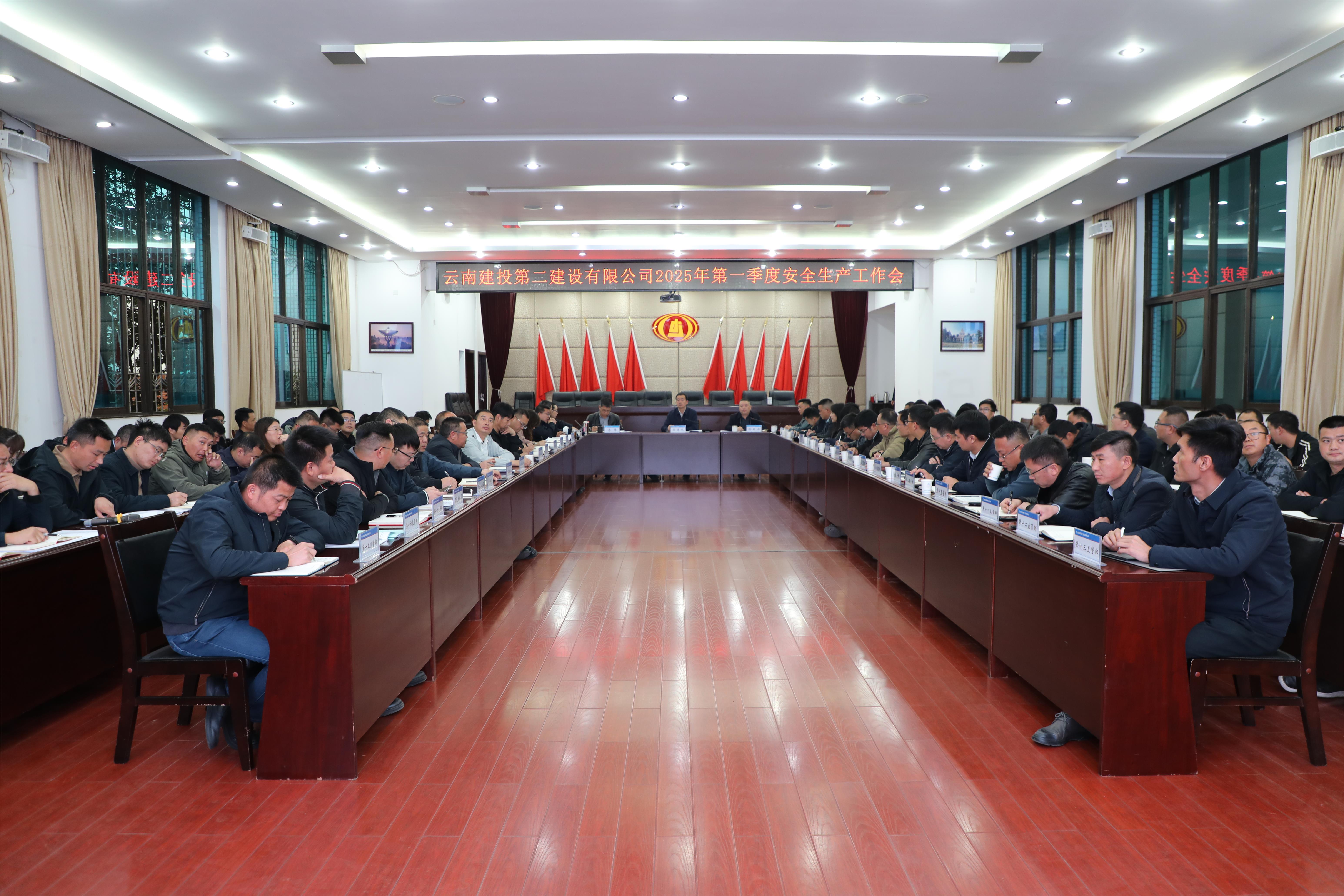 【公司要聞】公司召開(kāi)2025年第一季度安全生產(chǎn)工作會(huì)