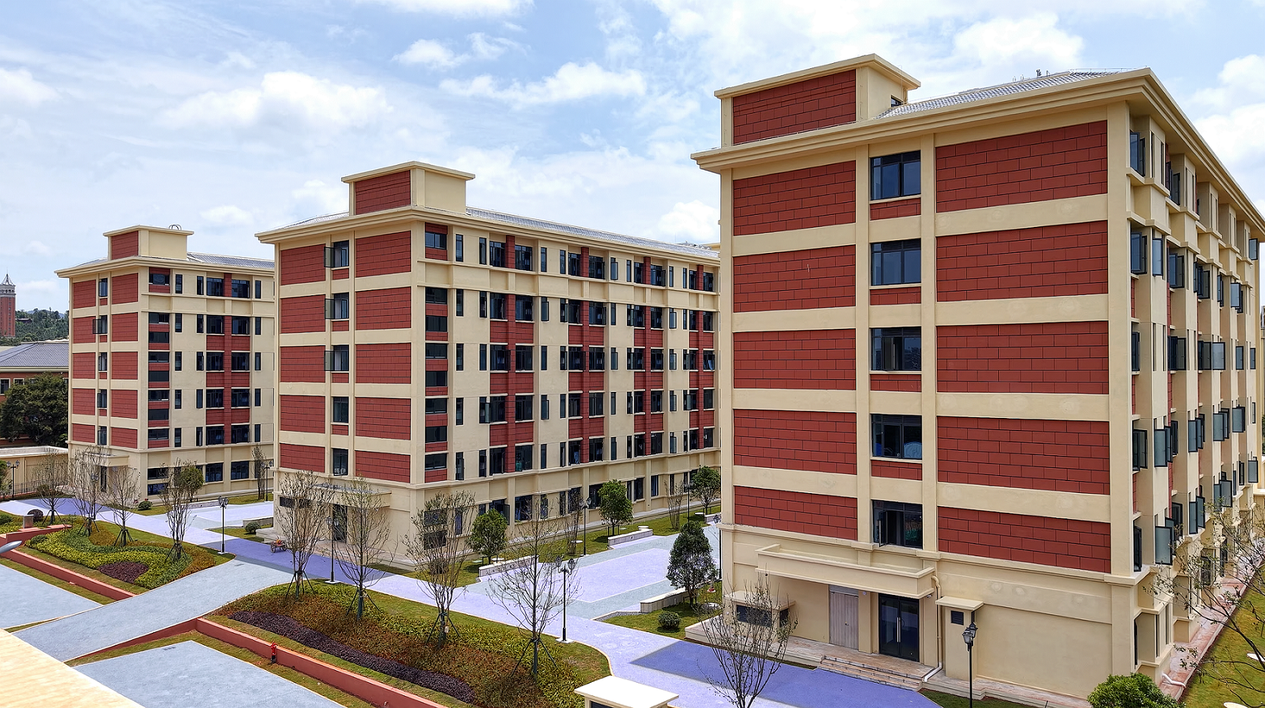 匠心鑄就校園新地標(biāo)——云南大學(xué)學(xué)生宿舍項目-梓苑提前10天交付！